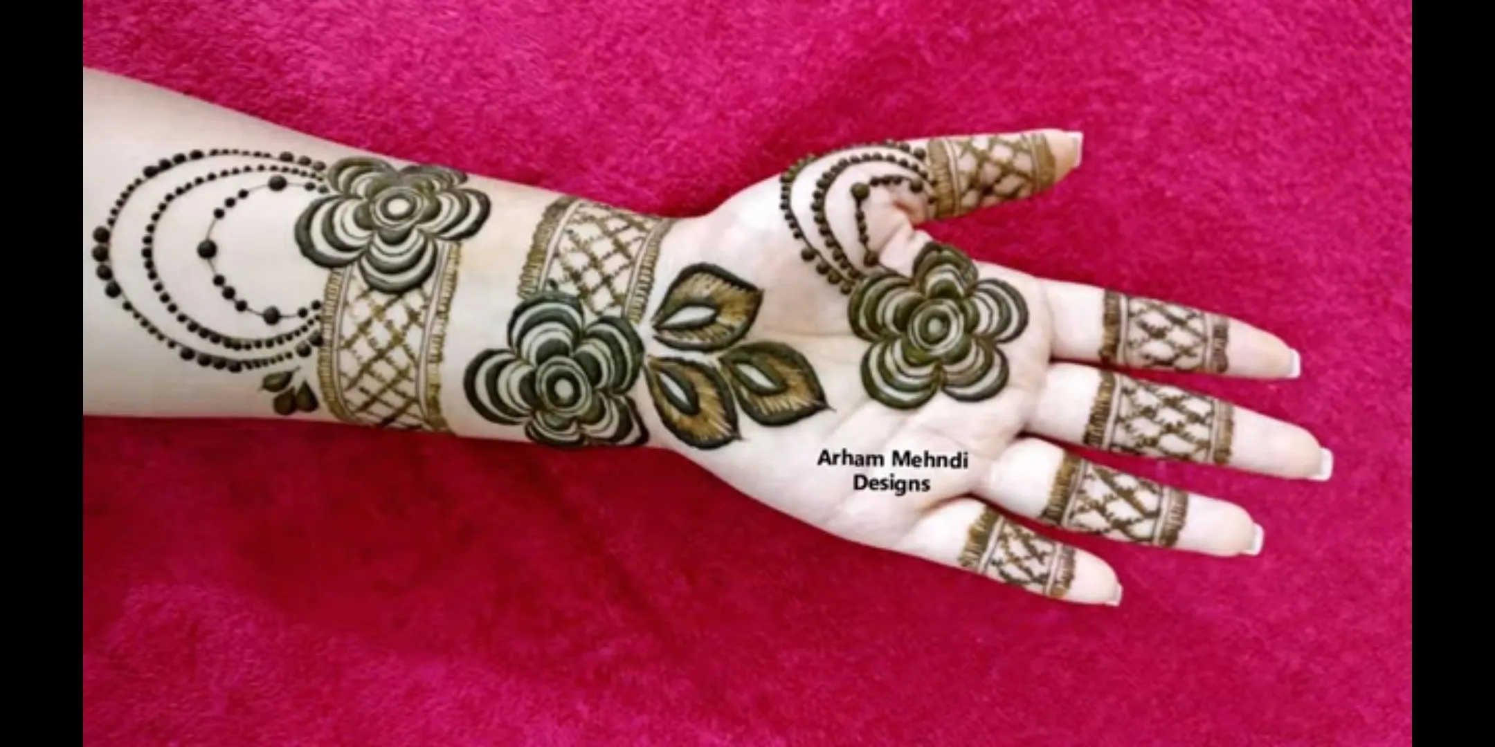 Stylish Dubai Gulf Mehndi Design for Hand || Arham Mehndi Designs - YouTube-kimdongho.edu.vn